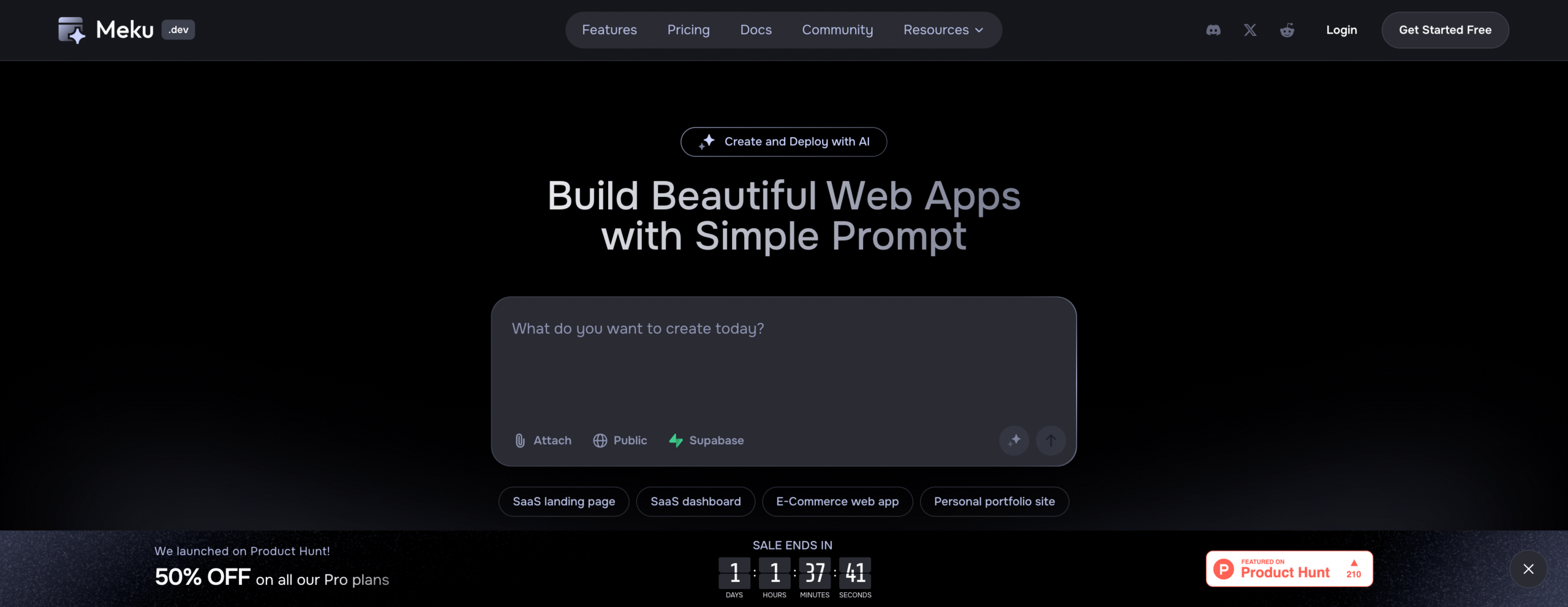 fireshot capture 005 meku – ai web app and website builder create and deploy with ai [meku.dev]